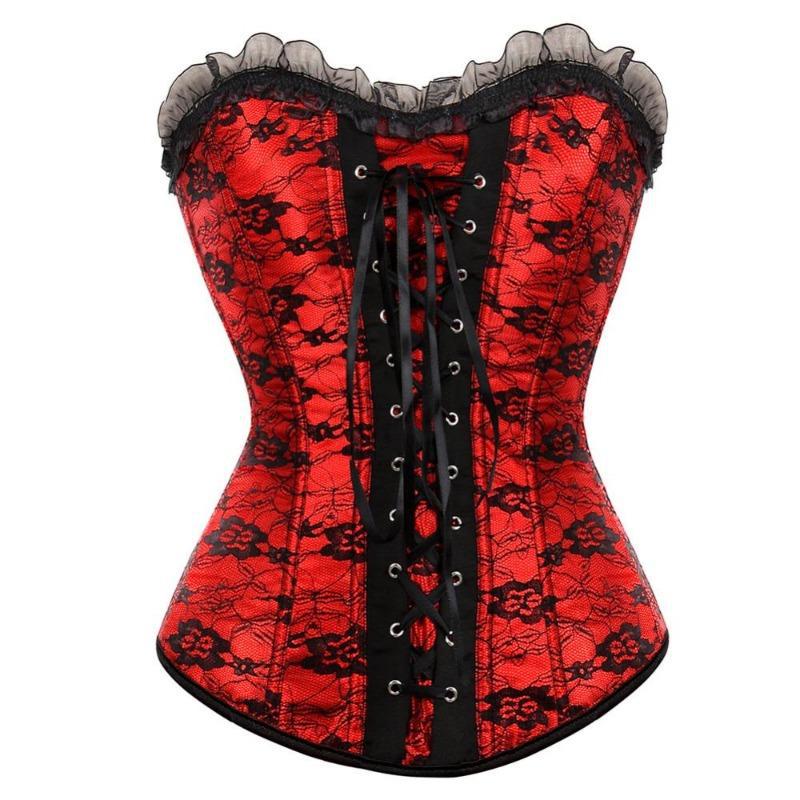 Corset d’inspiration steampunk à lacets