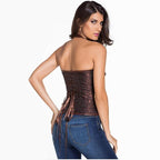 Corset d’inspiration steampunk grande taille