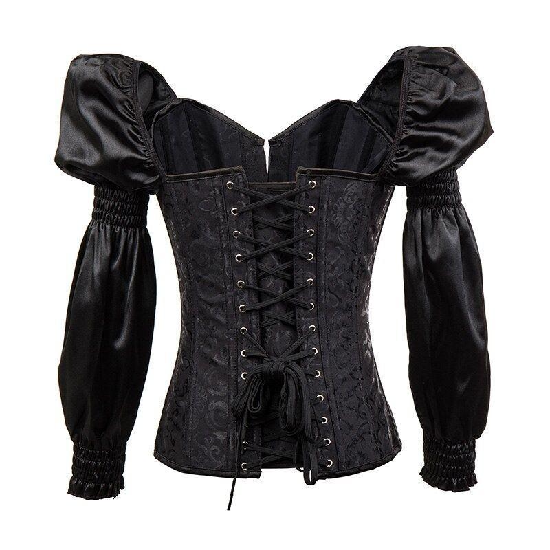 Corset d’inspiration steampunk victorienne