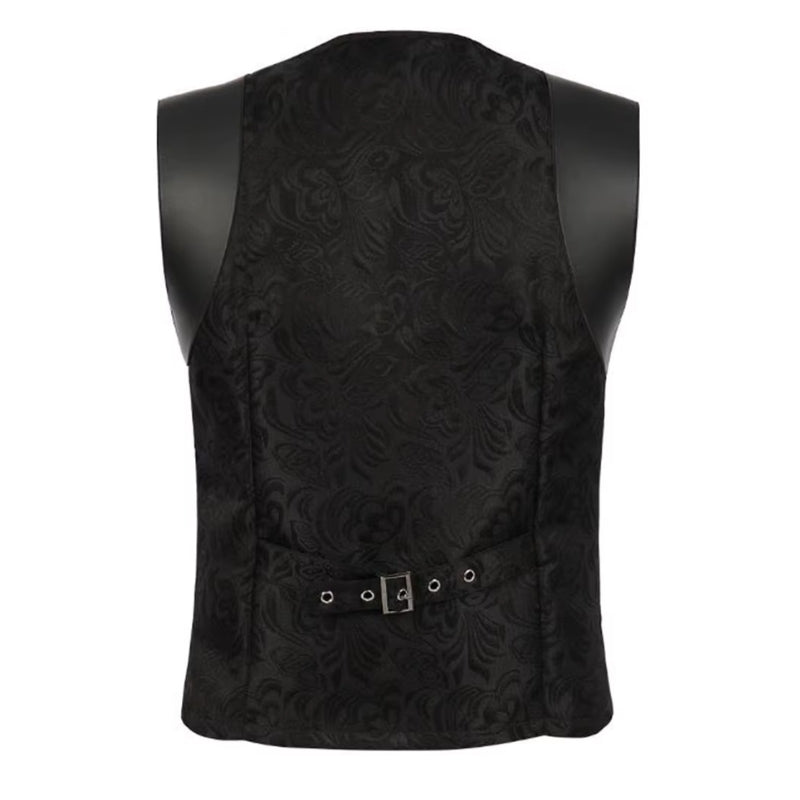 Corset en forme de gilet steampunk rétro