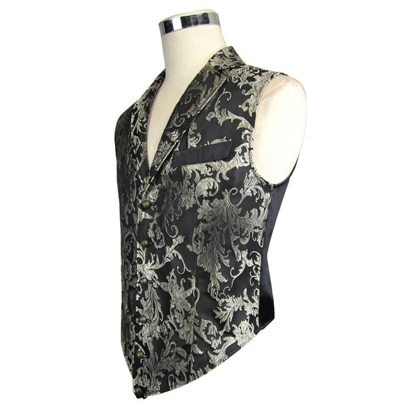 Corset en forme de gilet steampunk vintage