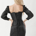 Corset esprit steampunk au charme victorien
