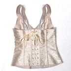 Corset féminin ancien de tendance steampunk