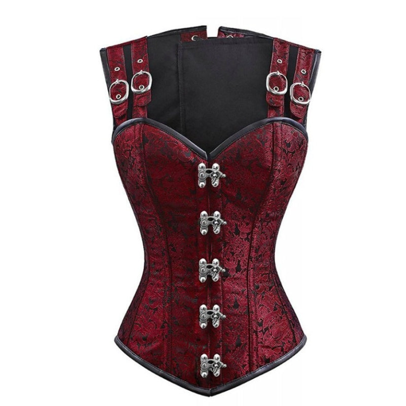 Corset femme de style rétro steampunk