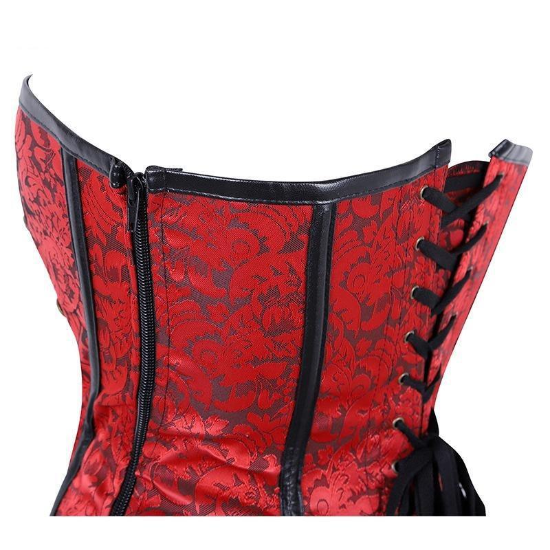 Corset femme gothique à l’esprit steampunk