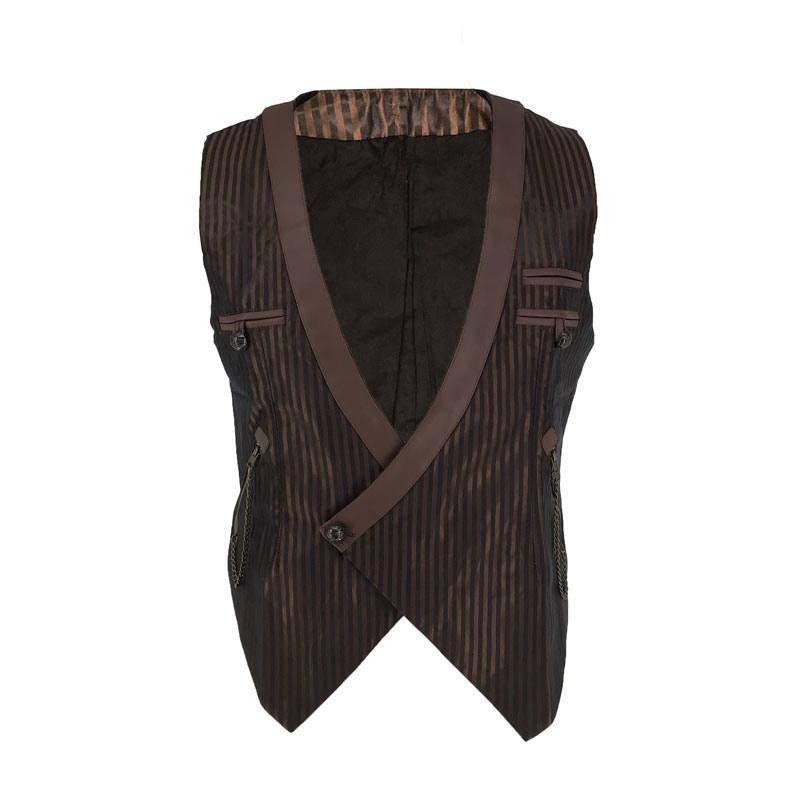 Corset gentleman steampunk destiné aux hommes