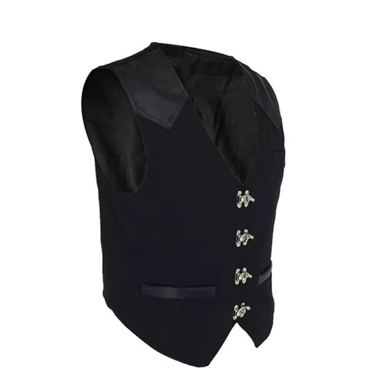 Corset-gilet steampunk à l’allure rétro