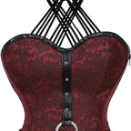 Corset gothique au style steampunk