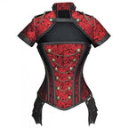 Corset gothique féminin de tendance steampunk