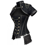 Corset gothique femme de style steampunk