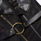 Corset grande taille au look steampunk
