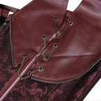 Corset grande taille esprit steampunk