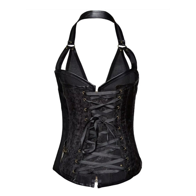 Corset grande taille tendance steampunk