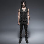Corset homme steampunk doté de lacets