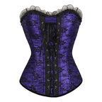 Corset lacé d’inspiration steampunk