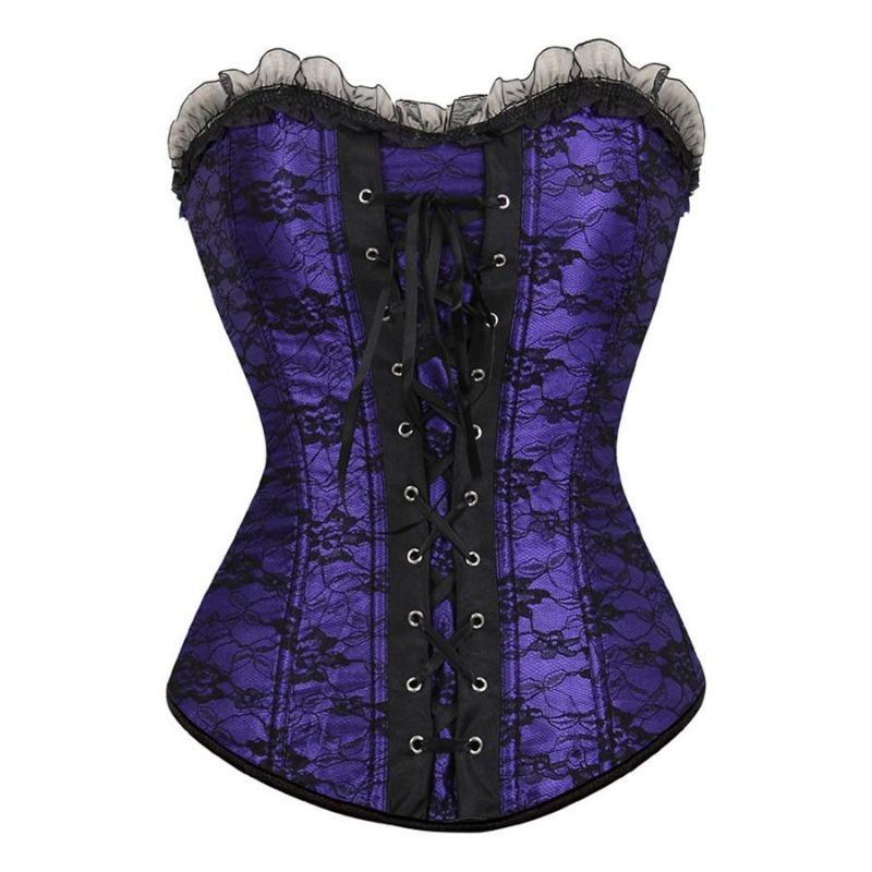 Corset lacé d’inspiration steampunk