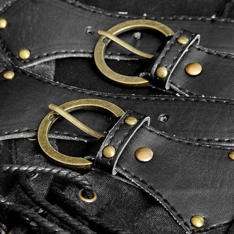 Corset lacé pour homme d’inspiration steampunk