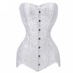 Corset long au style victorien