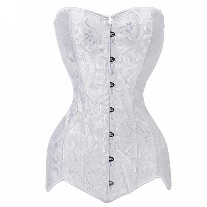 Corset long au style victorien