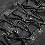 Corset masculin steampunk avec laçage