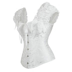 Corset noir façon victorienne