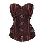Corset overbust au style steampunk