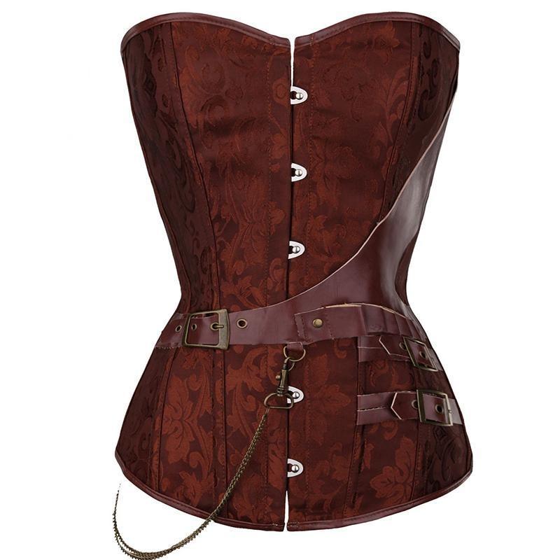 Corset pirate au style steampunk