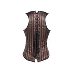 Corset sous-poitrine à l’esthétique steampunk