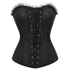 Corset steampunk à lacets