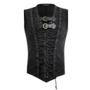 Corset steampunk à lacets pour homme