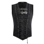 Corset steampunk à lacets pour homme