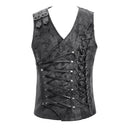 Corset steampunk asymétrique pour homme