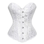 Corset steampunk au fini brocart