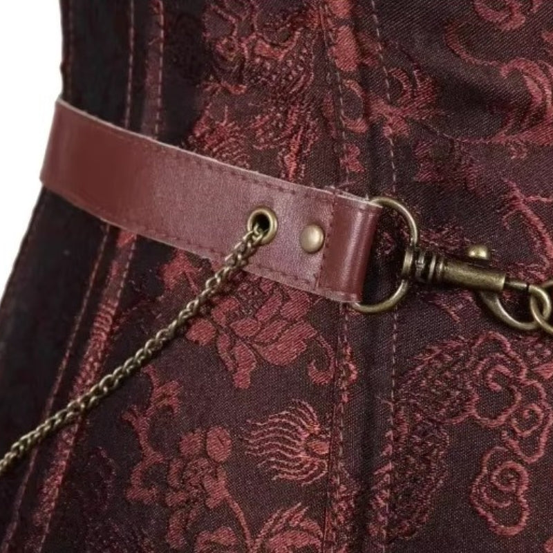 Corset steampunk au format grande taille
