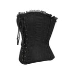 Corset steampunk doté de lacets