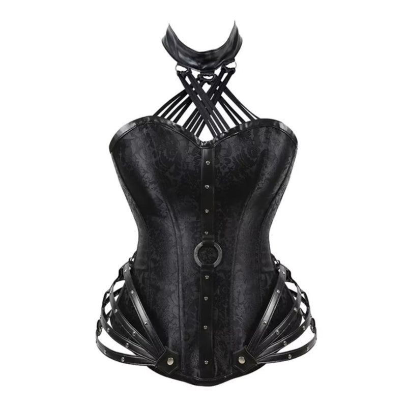 Corset steampunk gothique