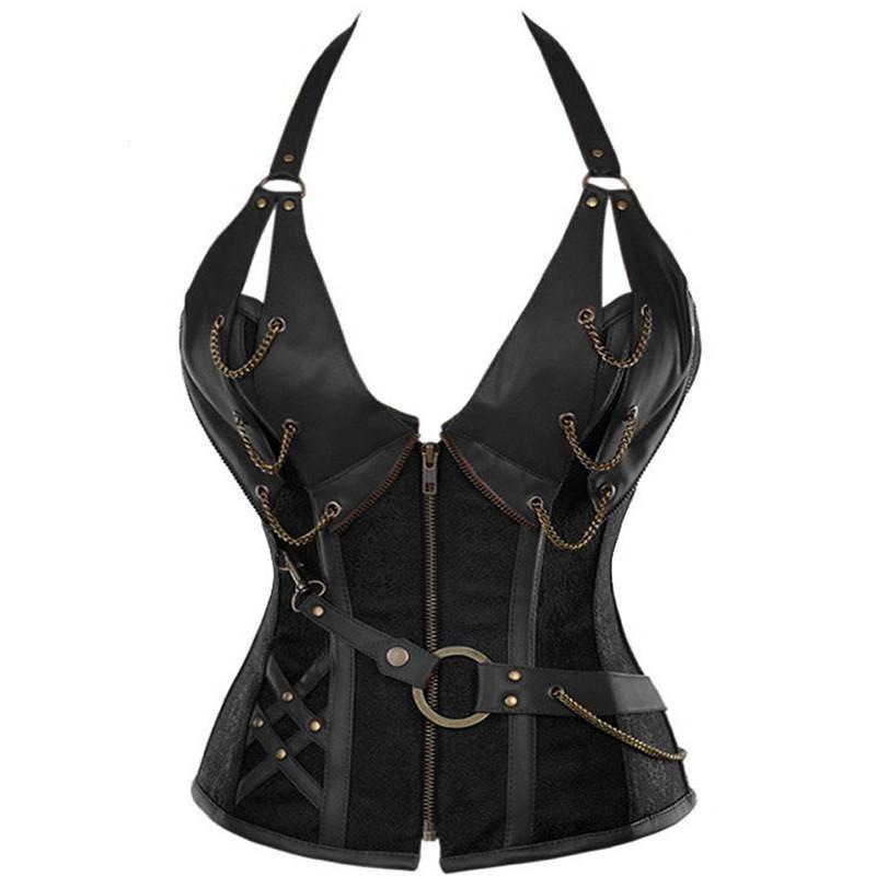 Corset steampunk grande taille