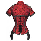Corset steampunk pour femme au look gothique