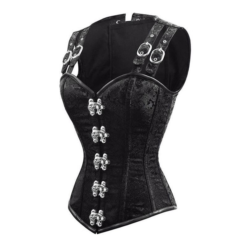 Corset steampunk rétro pour femme