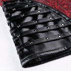 Corset top d’inspiration vintage steampunk