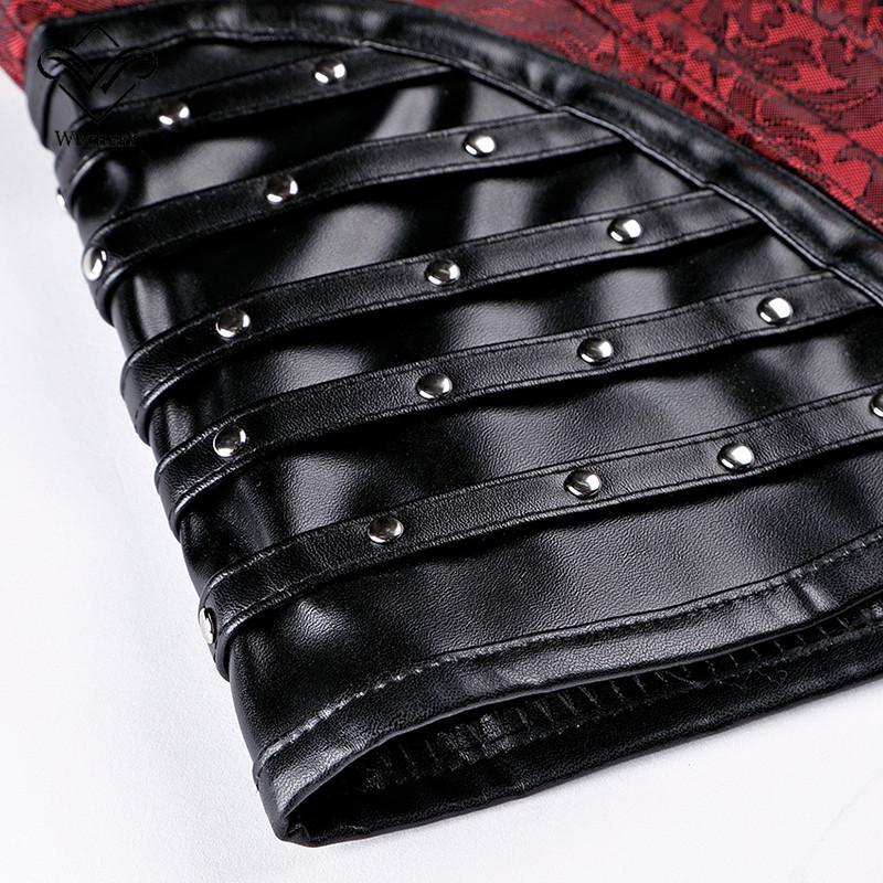 Corset top d’inspiration vintage steampunk