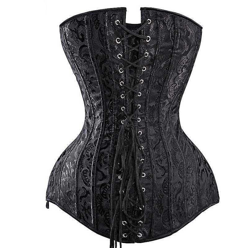 Corset victorien au format long