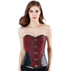 Corset vintage steampunk de type top
