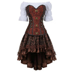 Costume avec corset steampunk