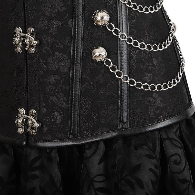 Costume d’inspiration steampunk avec corset