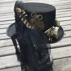 Couvre-chef en dentelle d’inspiration steampunk