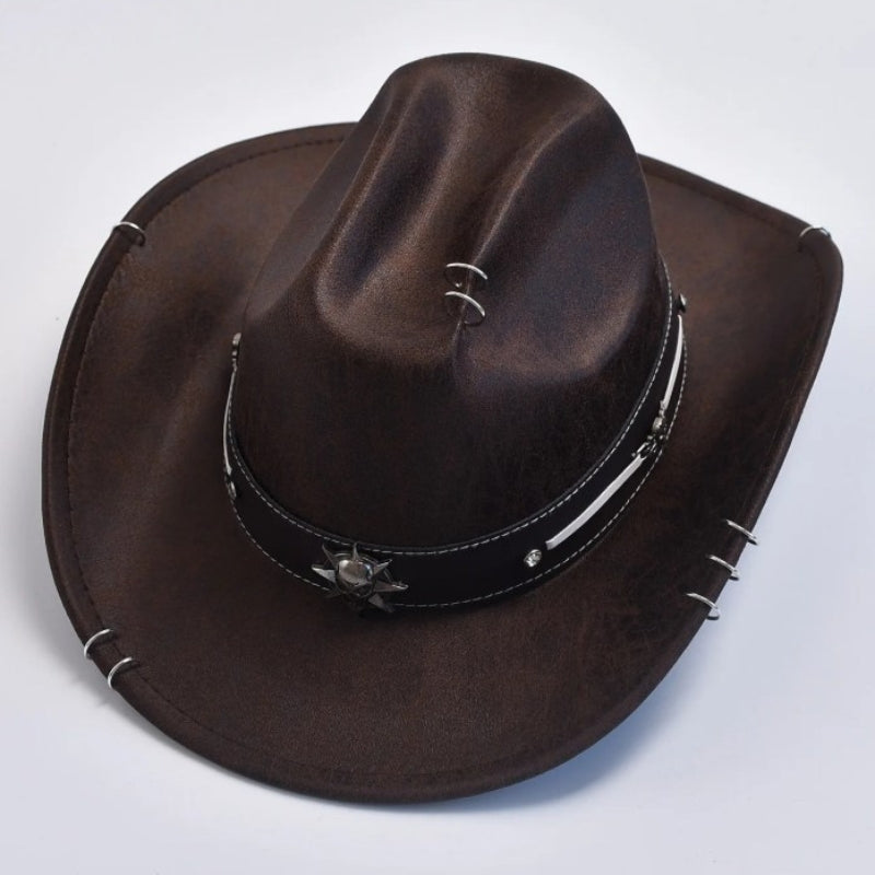 Couvre-chef steampunk inspiré du Far West