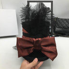 Couvre-chef steampunk orné d'un voile
