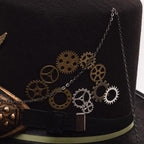 Couvre-chef steampunk pour aventurier