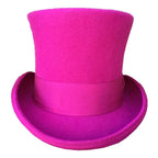 Couvre-chef violet de style steampunk